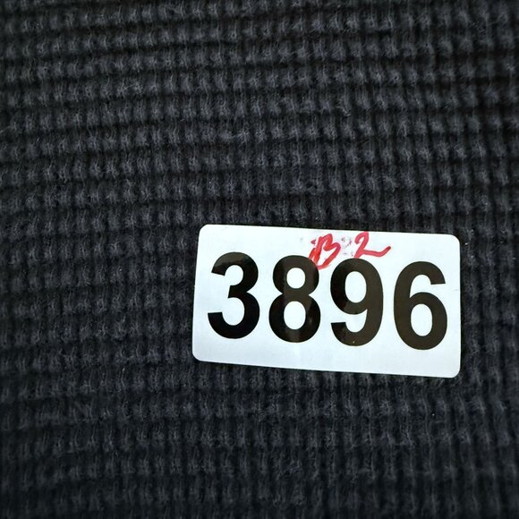 Legendary Whitetails Men's Thermal Henley Shirt 2XL XXL Black Waffle Knit Cotton - Picture 2 of 8